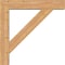 Ekena Millwork Traditional Block Smooth Bracket w/ Offset Brace, Western Red Cedar, 7 1/2"W x 40"D x 40"H BKT0806X40X40TRA05SWR - alternate 2